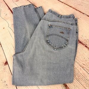 Vintage original Chic jeans high waist mom jeans size 22 light wash distressed